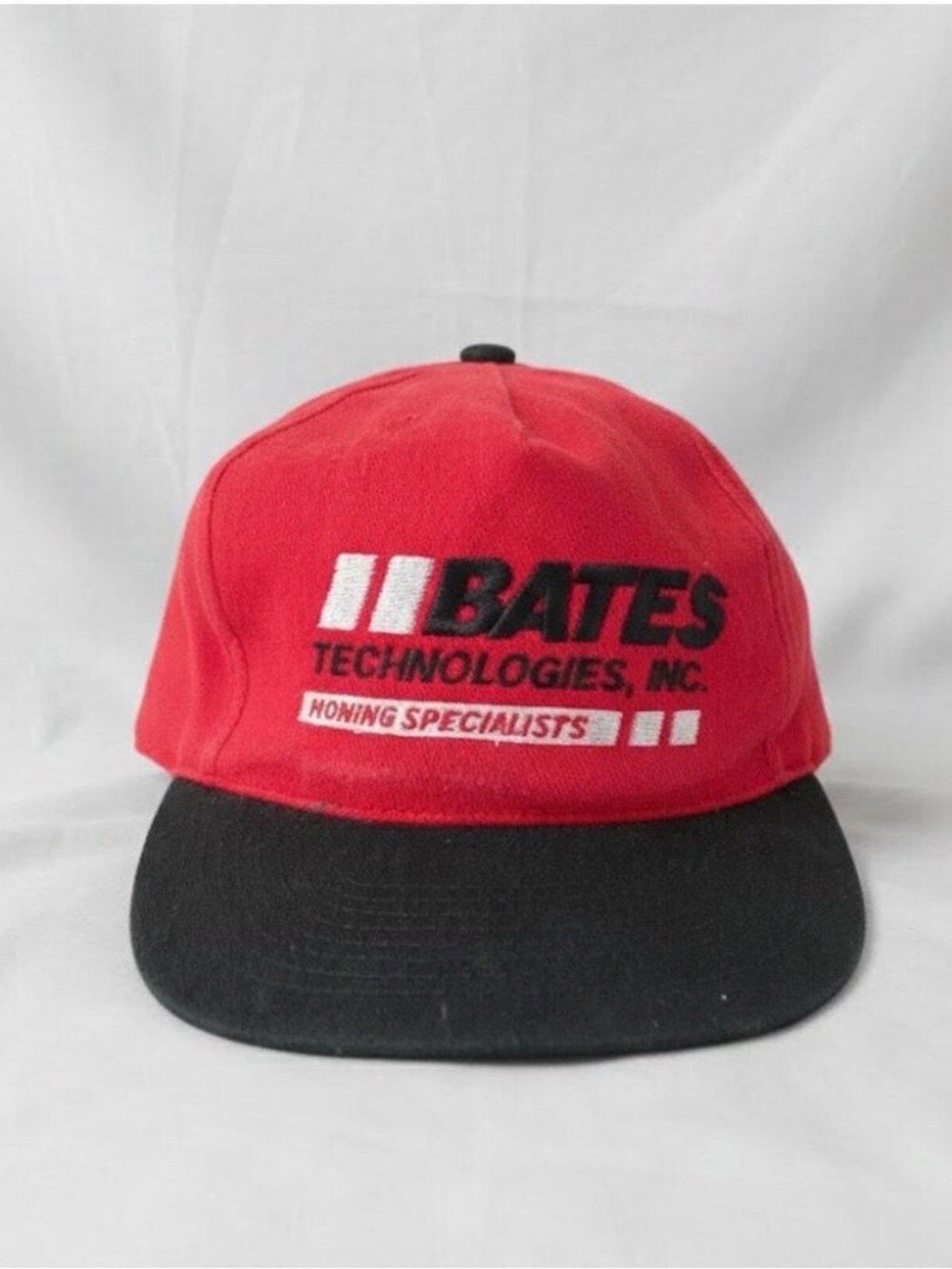 Otto Cap Vintage Bates Red Corduroy Trucker Hat Unisex Men